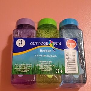 Bubbles Set - Purple, Green, Blue